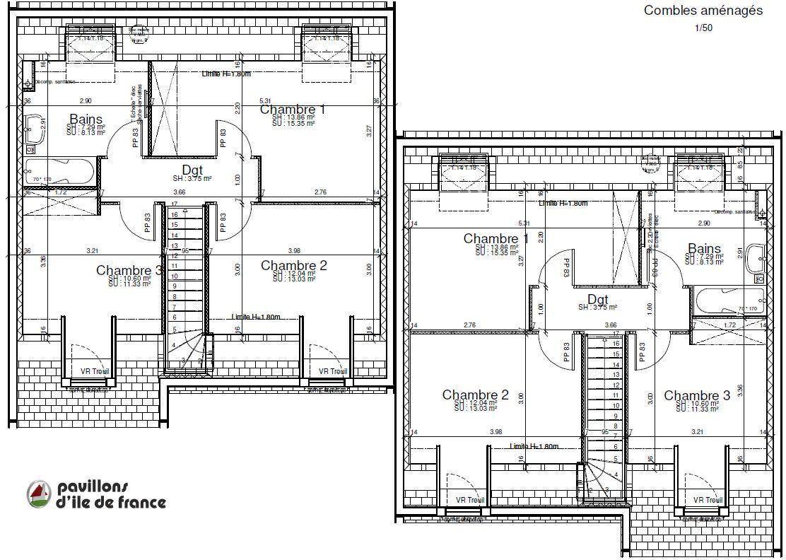 Programme terrain + maison à Barisis-aux-Bois en Aisne (02) de 2584 m² à vendre au prix de 437700€ - 3