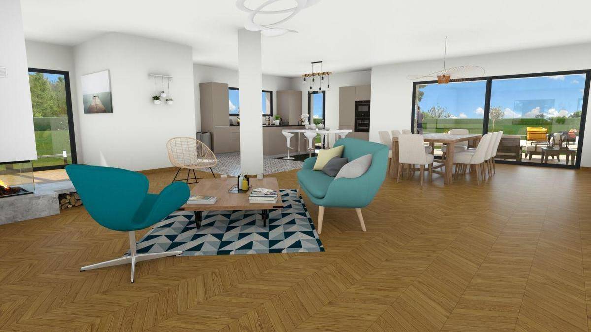 Programme terrain + maison à Chaintrix-Bierges en Marne (51) de 821 m² à vendre au prix de 550000€ - 4