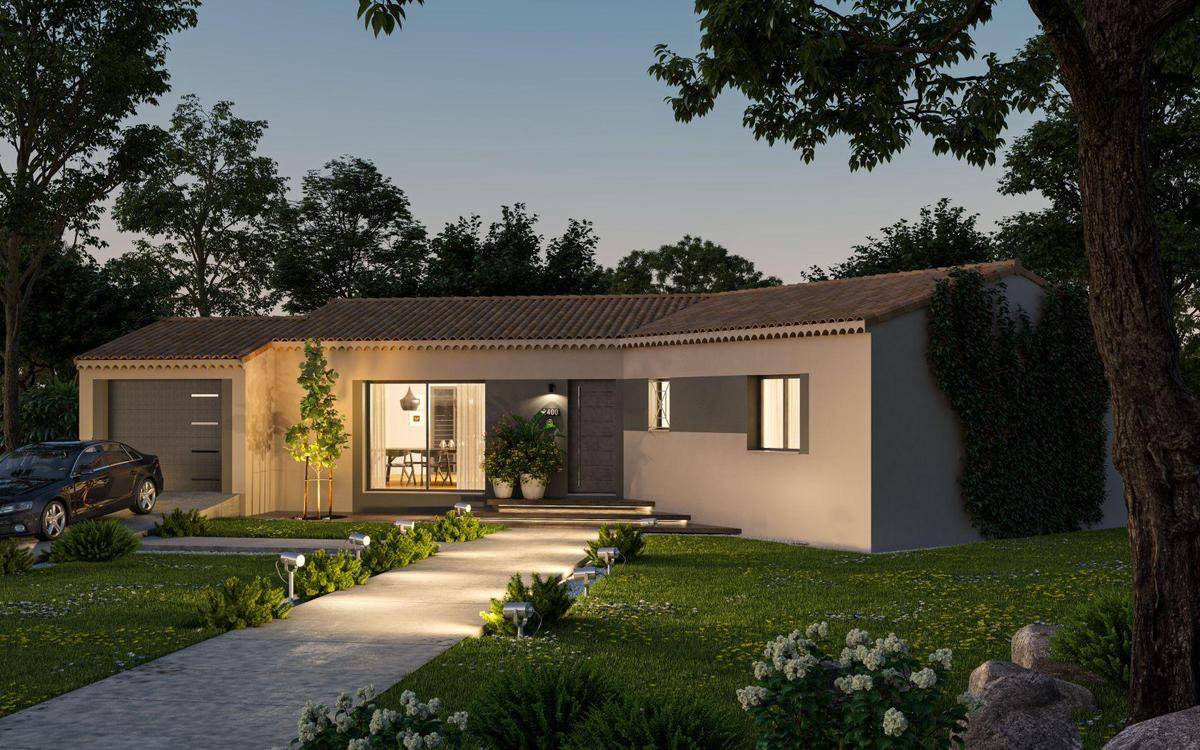 Programme terrain + maison à Gardanne en Bouches-du-Rhône (13) de 600 m² à vendre au prix de 453000€ - 1