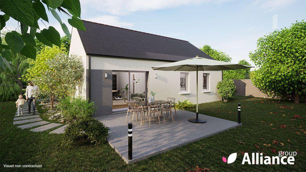 Programme terrain + maison à La Baule-Escoublac en Loire-Atlantique (44) de 320 m² à vendre au prix de 398140€ - 2