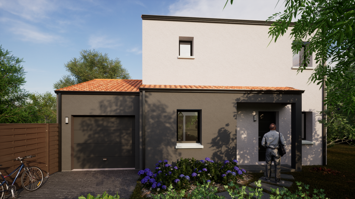 Programme terrain + maison à Vair-sur-Loire en Loire-Atlantique (44) de 397 m² à vendre au prix de 287410€ - 2