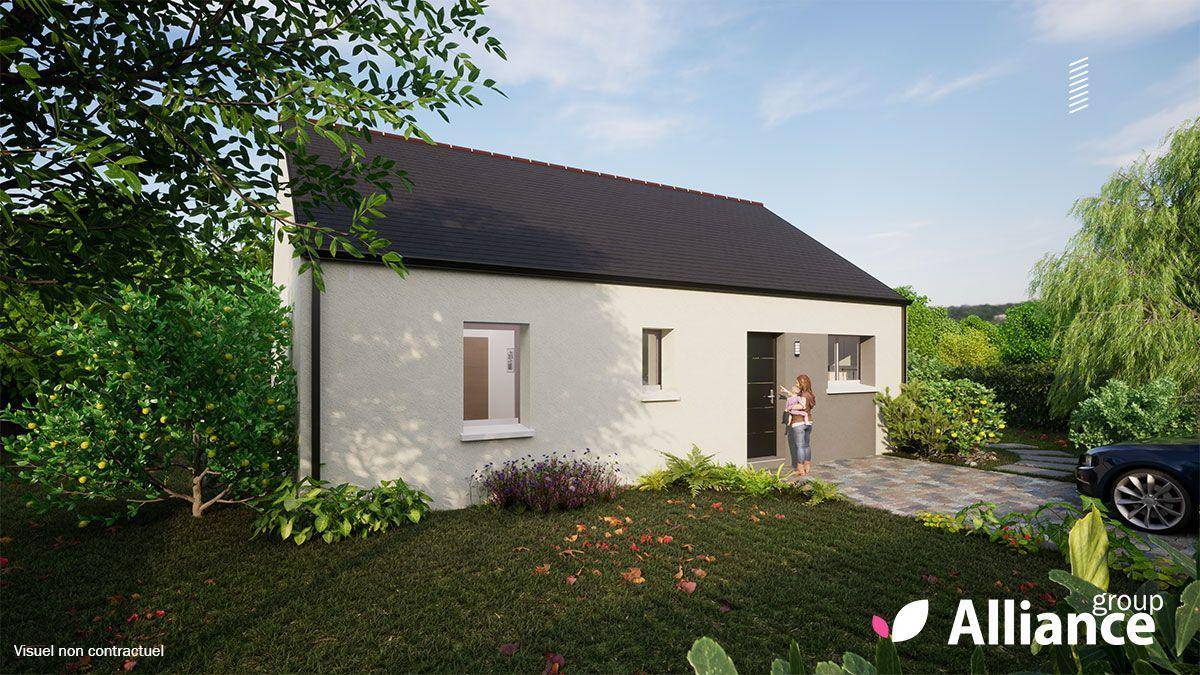Programme terrain + maison à Saint-Barthélemy-d'Anjou en Maine-et-Loire (49) de 263 m² à vendre au prix de 240640€ - 1