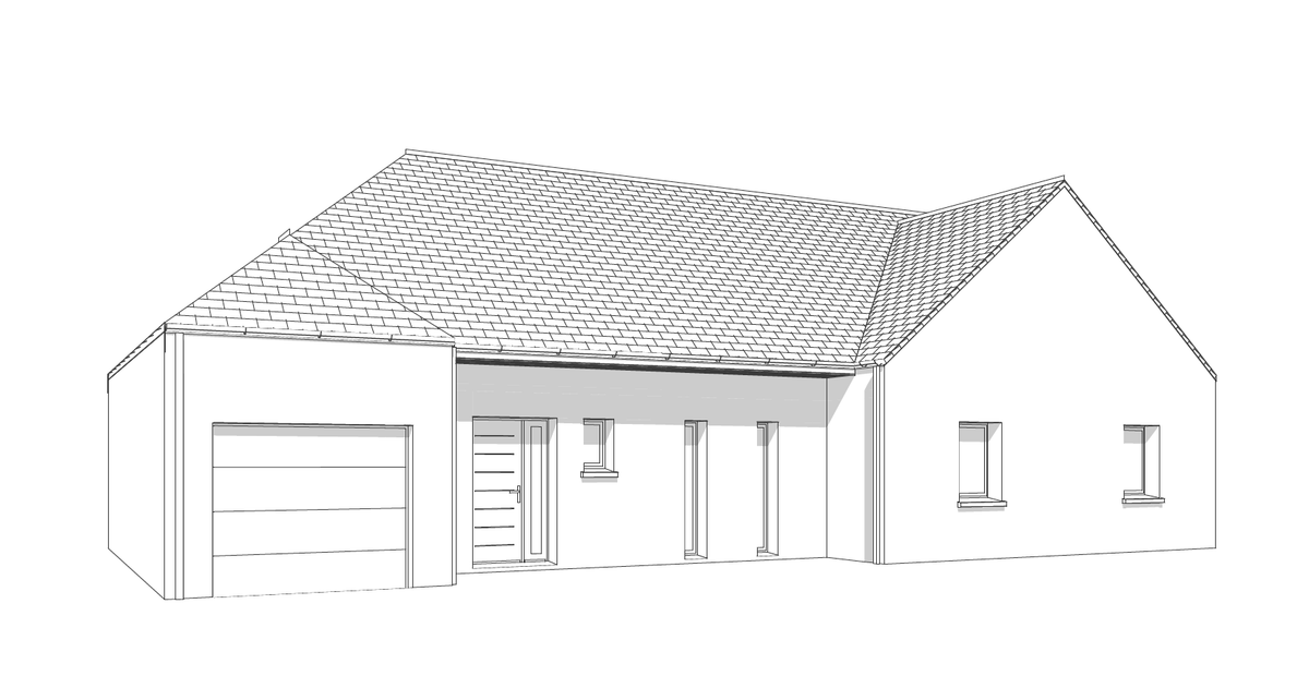 Programme terrain + maison à La Possonnière en Maine-et-Loire (49) de 485 m² à vendre au prix de 231557€ - 4