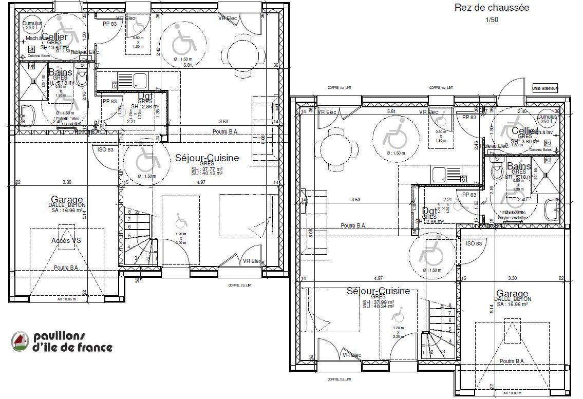 Programme terrain + maison à Barisis-aux-Bois en Aisne (02) de 2584 m² à vendre au prix de 437700€ - 2