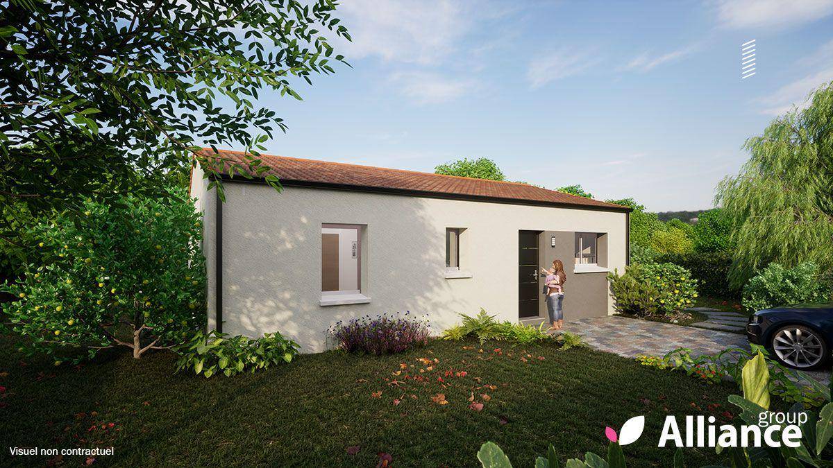 Programme terrain + maison à Aigrefeuille-sur-Maine en Loire-Atlantique (44) de 430 m² à vendre au prix de 226730€ - 1