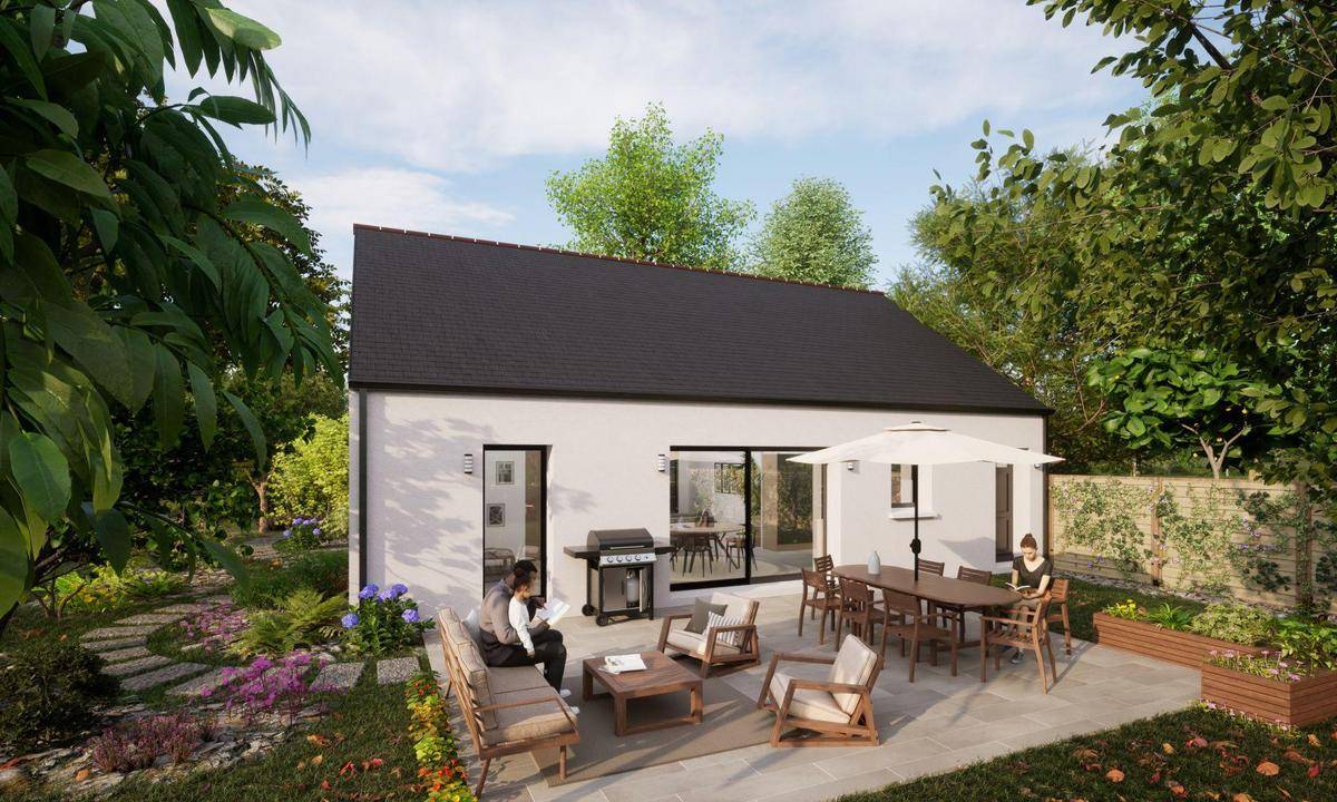 Programme terrain + maison à Mésanger en Loire-Atlantique (44) de 360 m² à vendre au prix de 234640€ - 2