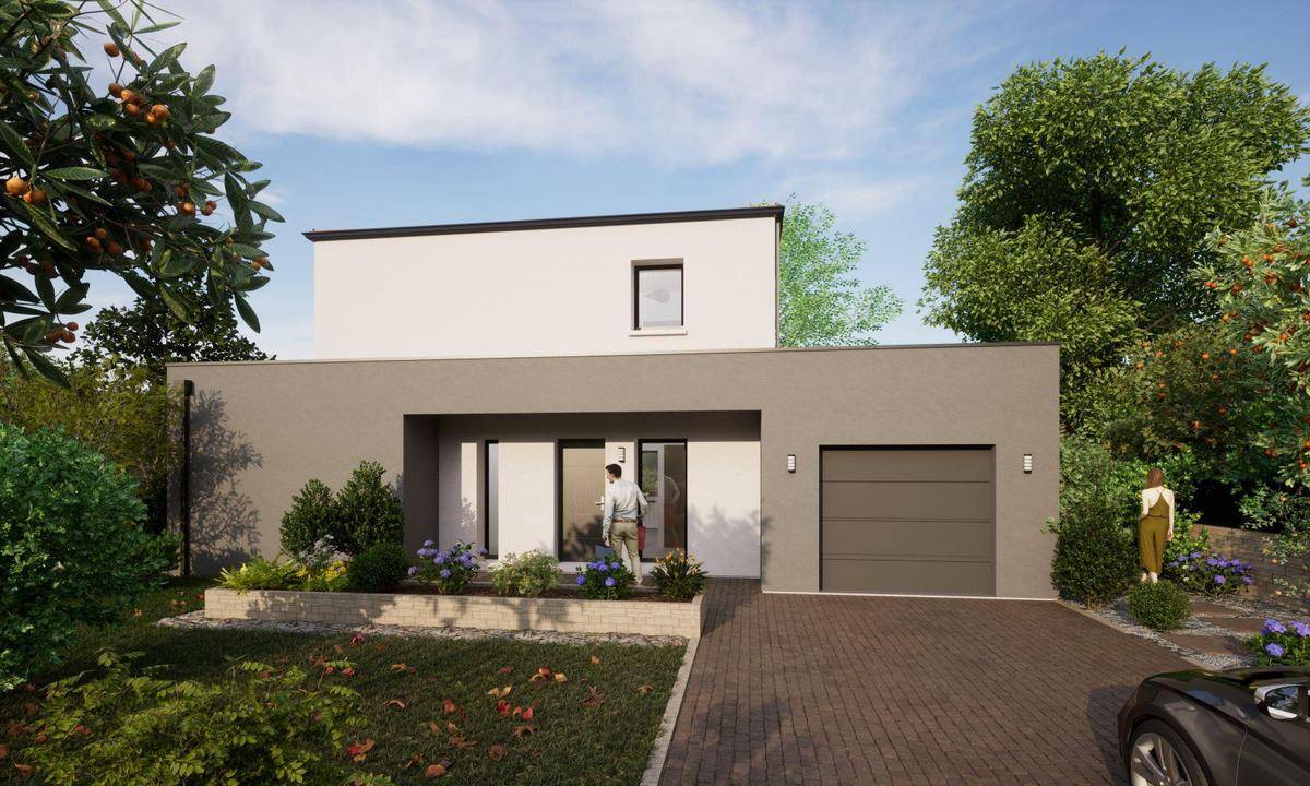 Programme terrain + maison à Bazoges-en-Paillers en Vendée (85) de 450 m² à vendre au prix de 350490€ - 1