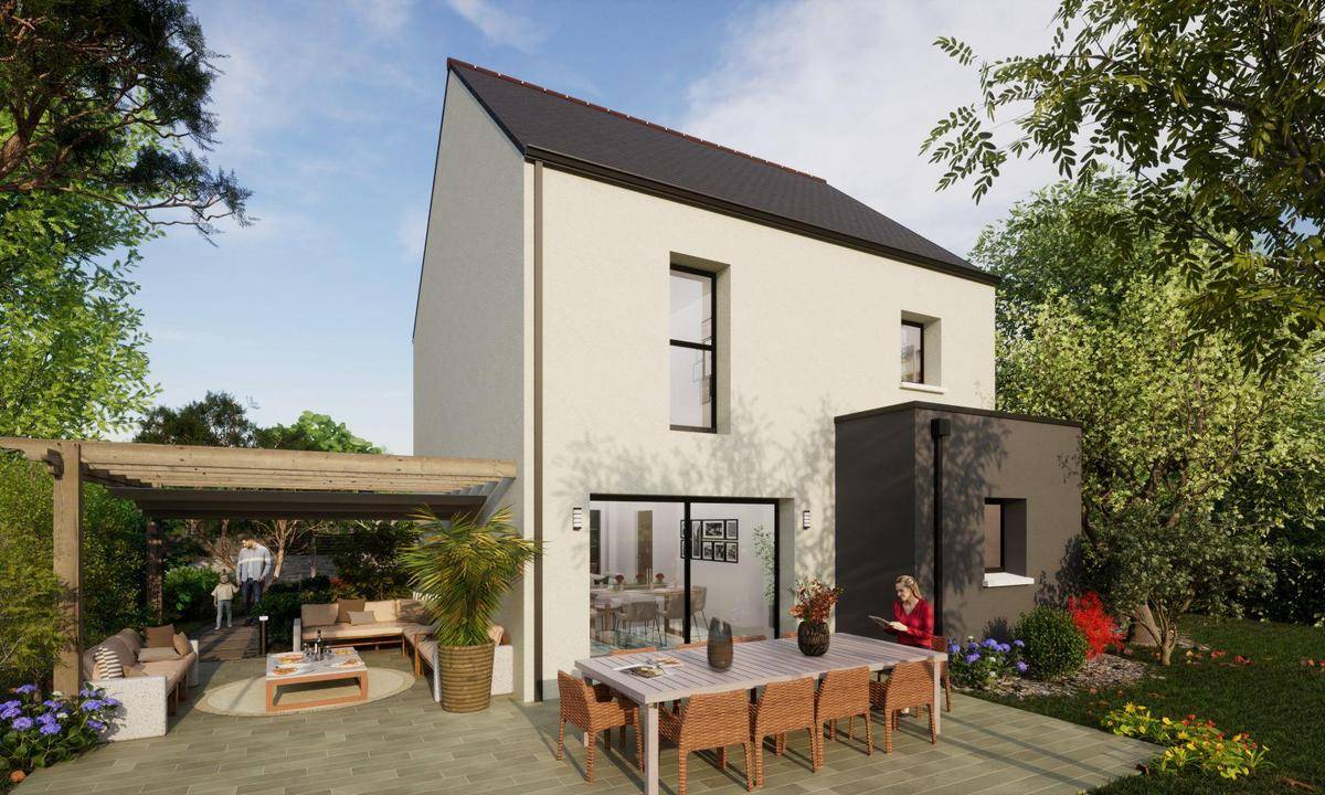 Programme terrain + maison à Besné en Loire-Atlantique (44) de 380 m² à vendre au prix de 295000€ - 2