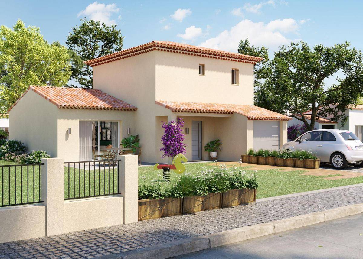 Programme terrain + maison à Mérindol en Vaucluse (84) de 598 m² à vendre au prix de 363500€ - 1