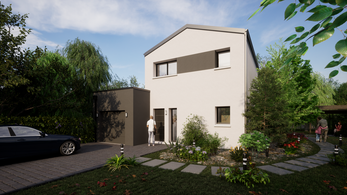 Programme terrain + maison à La Possonnière en Maine-et-Loire (49) de 401 m² à vendre au prix de 265890€ - 1
