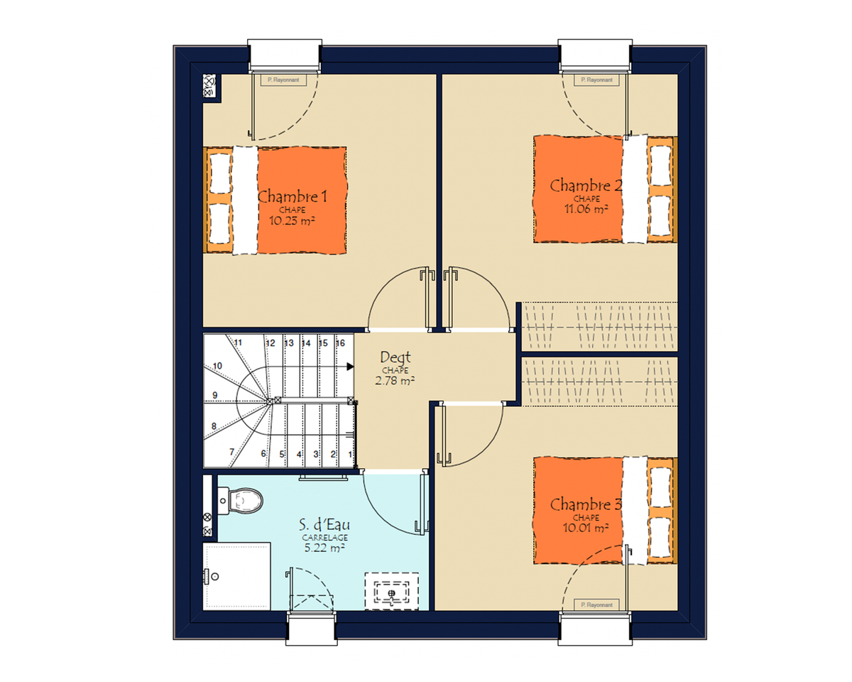Programme terrain + maison à Corpe en Vendée (85) de 333 m² à vendre au prix de 186534€ - 4
