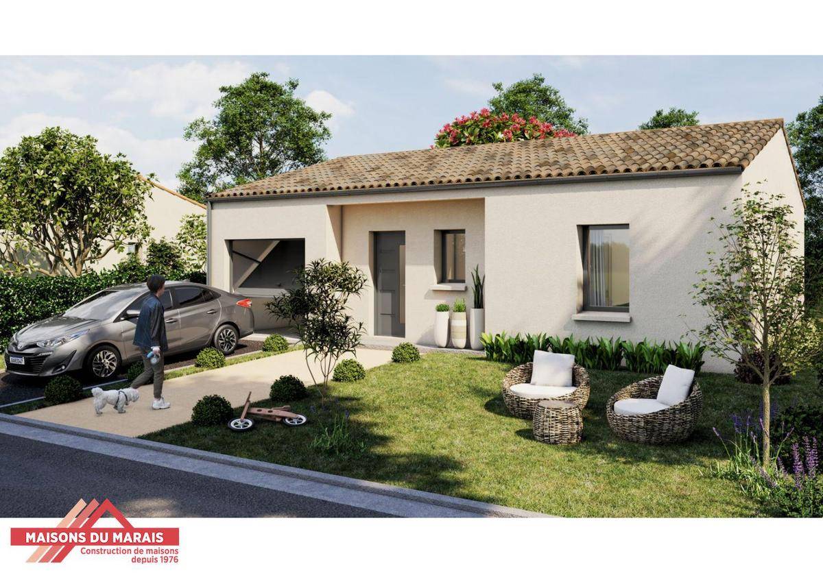 Programme terrain + maison à Clessé en Deux-Sèvres (79) de 465 m² à vendre au prix de 141706€ - 1