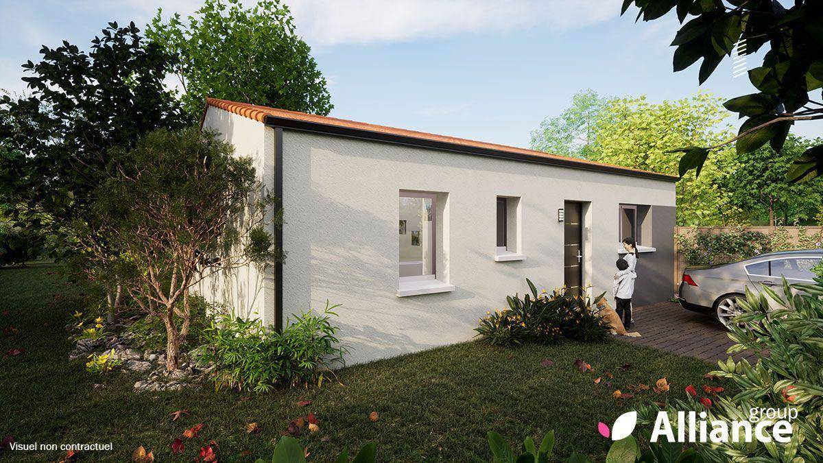 Programme terrain + maison à Notre-Dame-de-Monts en Vendée (85) de 334 m² à vendre au prix de 248501€ - 1