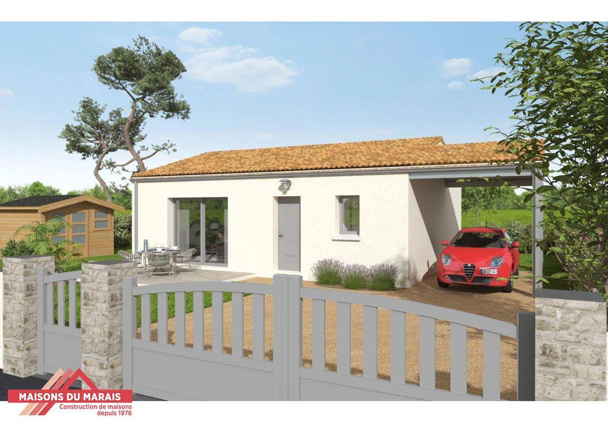 Programme terrain + maison à La Crèche en Deux-Sèvres (79) de 328 m² à vendre au prix de 158544€ - 1
