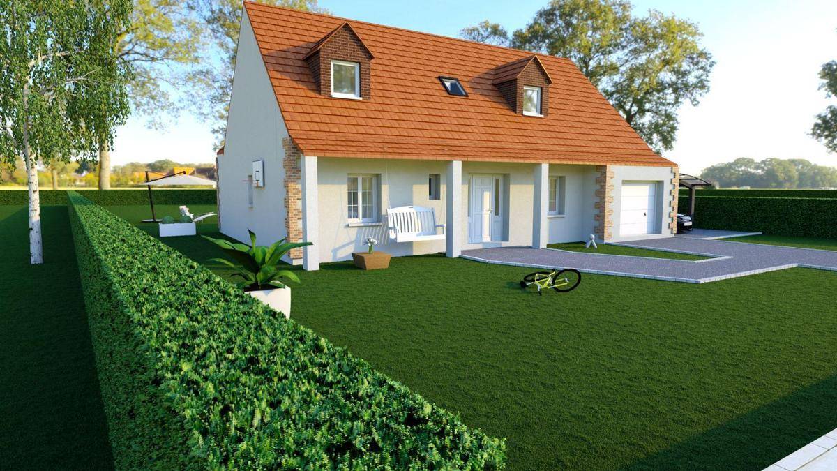 Programme terrain + maison à Catenoy en Oise (60) de 490 m² à vendre au prix de 209000€ - 3