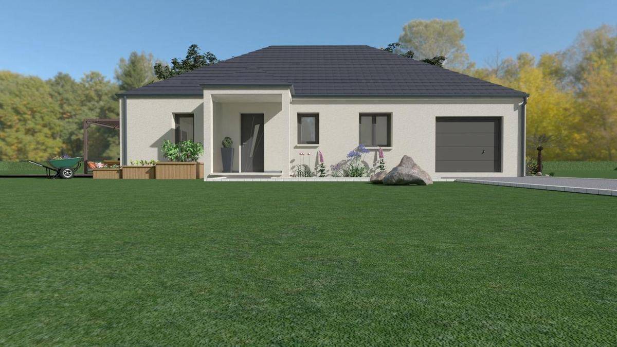 Programme terrain + maison à La Ferté-Gaucher en Seine-et-Marne (77) de 530 m² à vendre au prix de 184590€ - 3