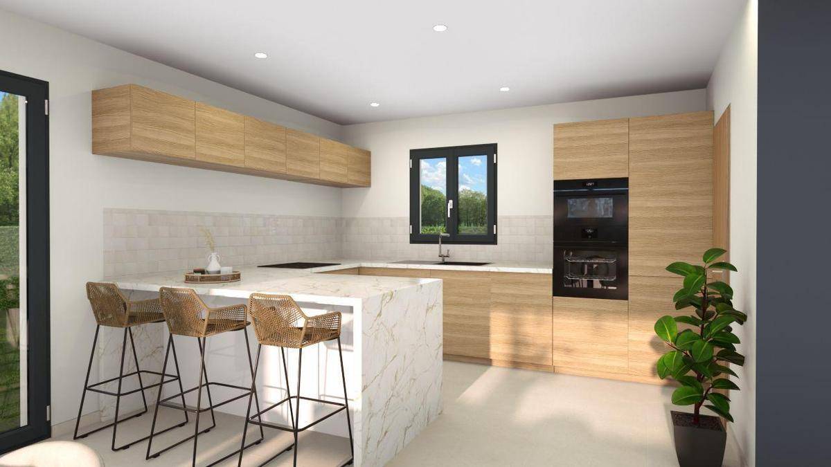 Programme terrain + maison à Cuges-les-Pins en Bouches-du-Rhône (13) de 1132 m² à vendre au prix de 520000€ - 2