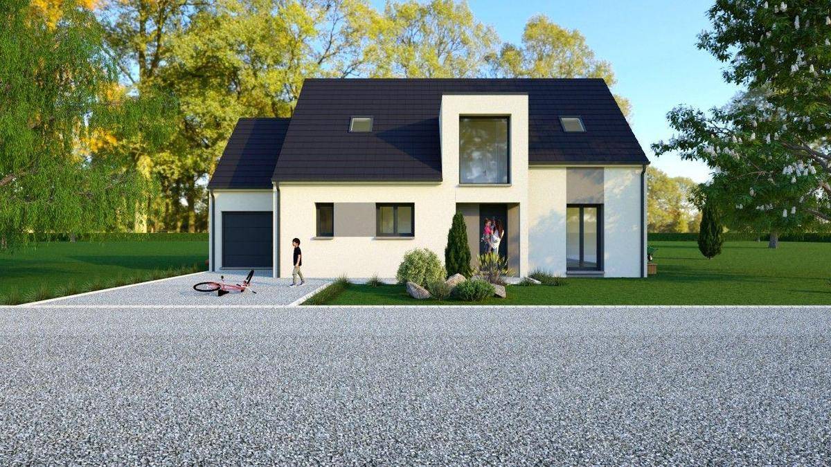 Programme terrain + maison à Crouy-sur-Ourcq en Seine-et-Marne (77) de 600 m² à vendre au prix de 274560€ - 3