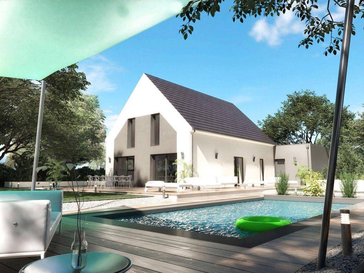 Terrain seul à Les Chapelles-Bourbon en Seine-et-Marne (77) de 334 m² à vendre au prix de 143000€ - 1