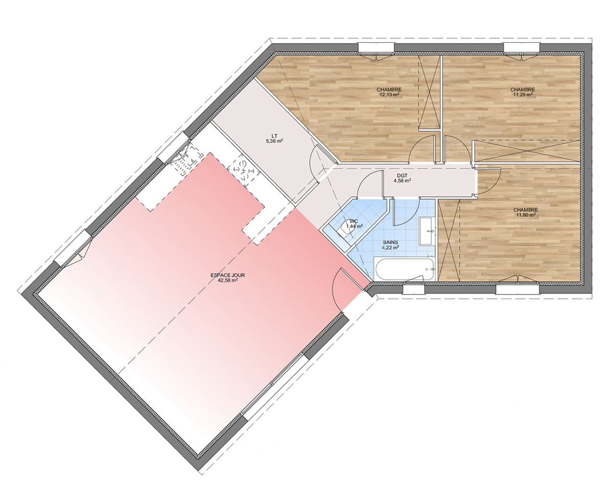 Programme terrain + maison à Gardanne en Bouches-du-Rhône (13) de 600 m² à vendre au prix de 453000€ - 3