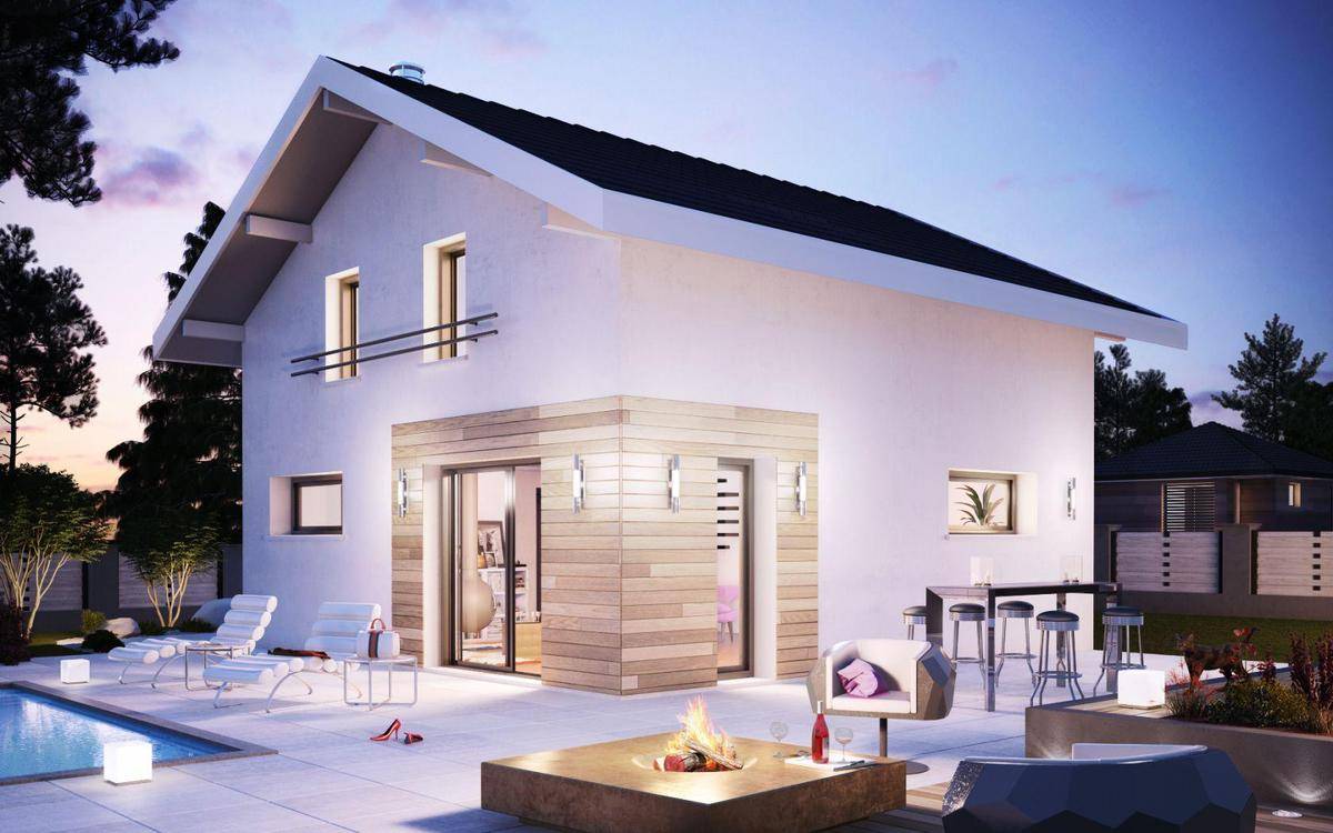 Programme terrain + maison à Saint-Offenge en Savoie (73) de 912 m² à vendre au prix de 459270€ - 2