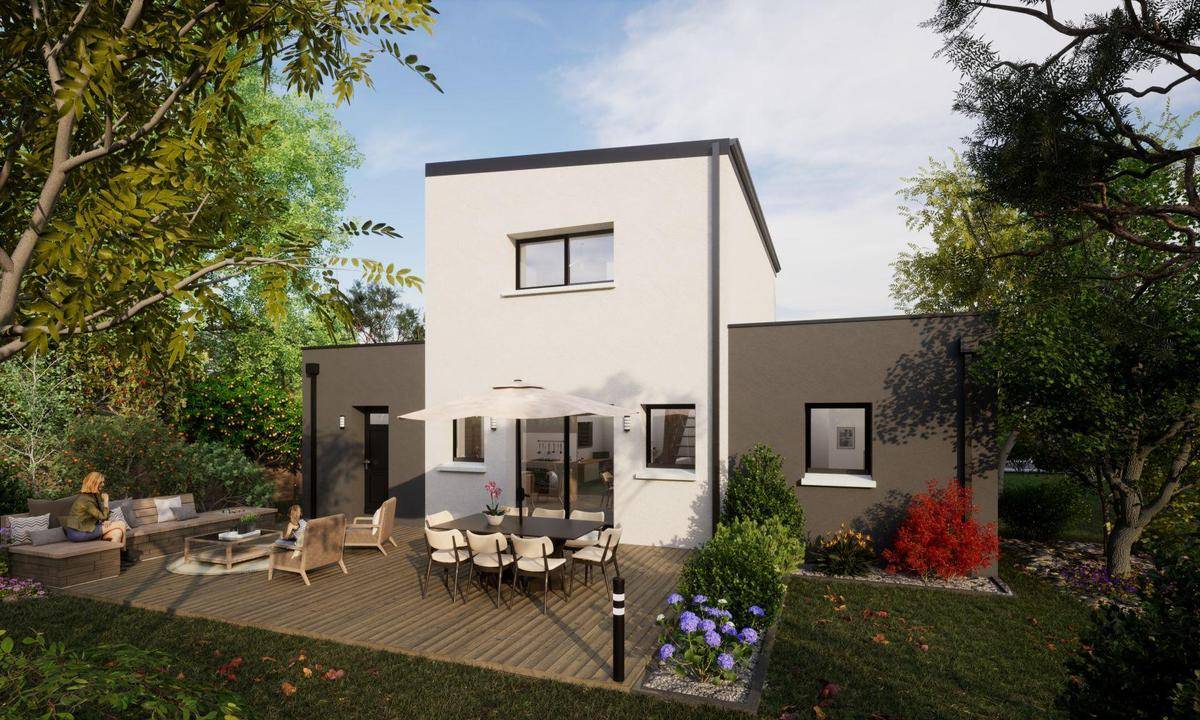 Programme terrain + maison à Sarrigné en Maine-et-Loire (49) de 1496 m² à vendre au prix de 332060€ - 2