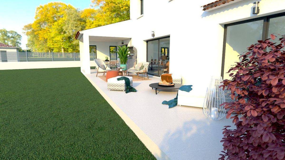 Programme terrain + maison à Ventabren en Bouches-du-Rhône (13) de 2950 m² à vendre au prix de 714623€ - 4