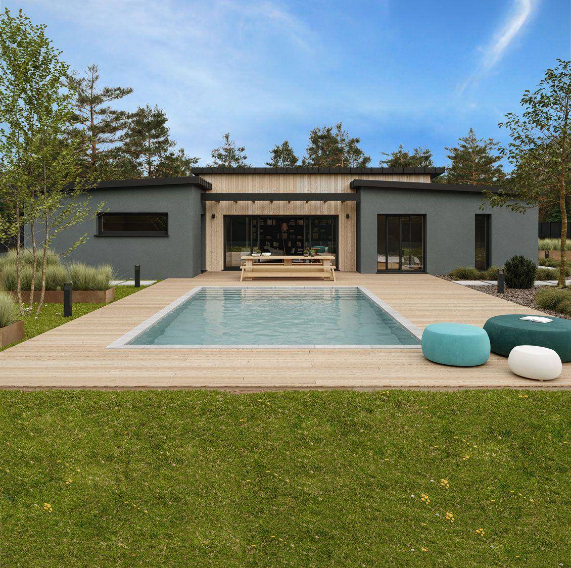 Programme terrain + maison à Bazoges-en-Paillers en Vendée (85) de 1234 m² à vendre au prix de 364500€ - 2