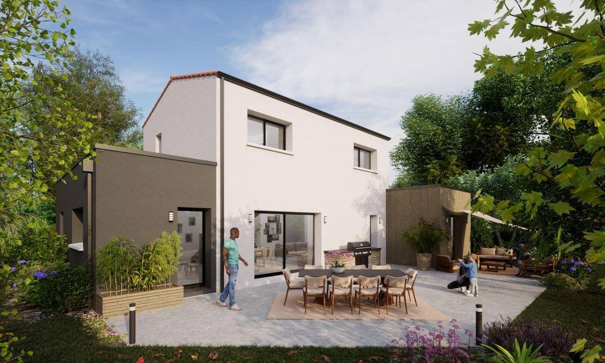 Programme terrain + maison à Mouzeuil-Saint-Martin en Vendée (85) de 647 m² à vendre au prix de 275630€ - 2