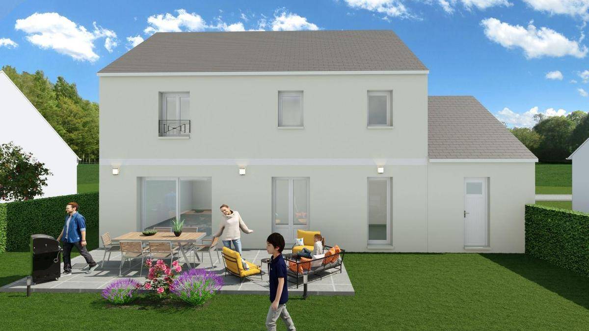 Programme terrain + maison à Wavignies en Oise (60) de 479 m² à vendre au prix de 248500€ - 1