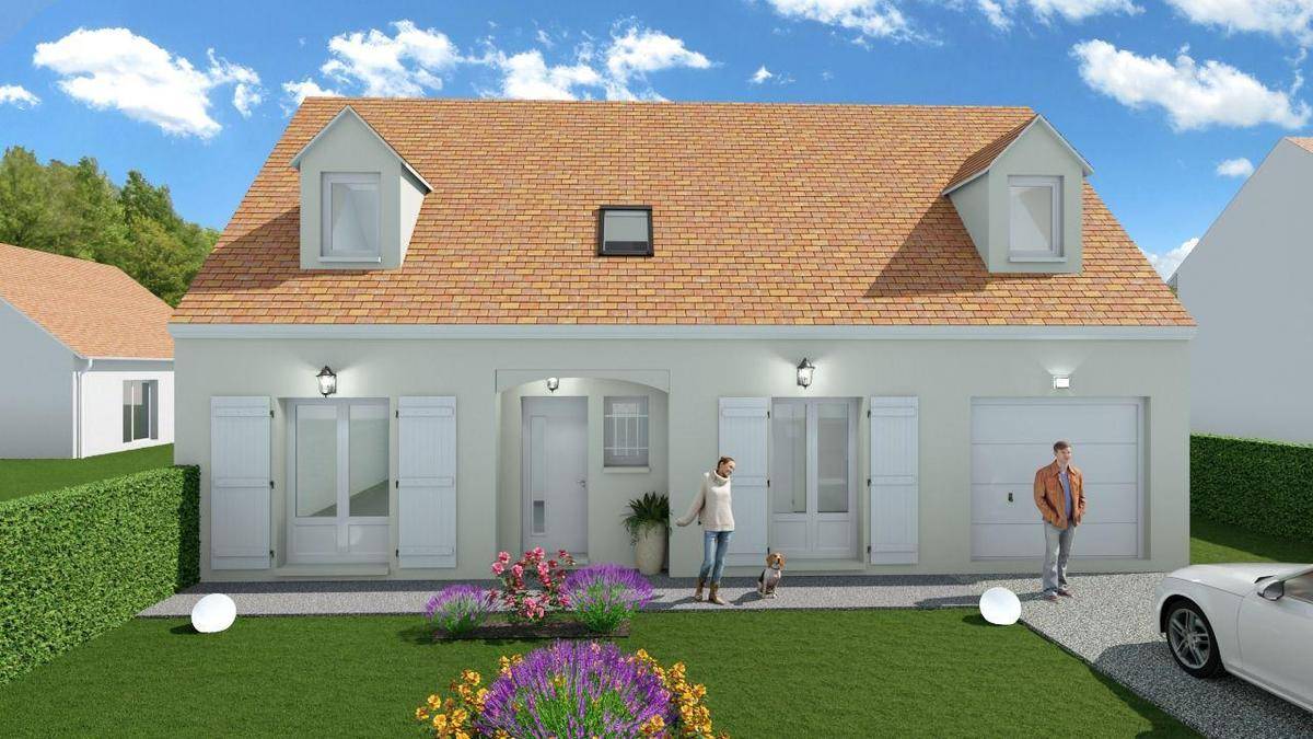 Programme terrain + maison à Wavignies en Oise (60) de 479 m² à vendre au prix de 248700€ - 1