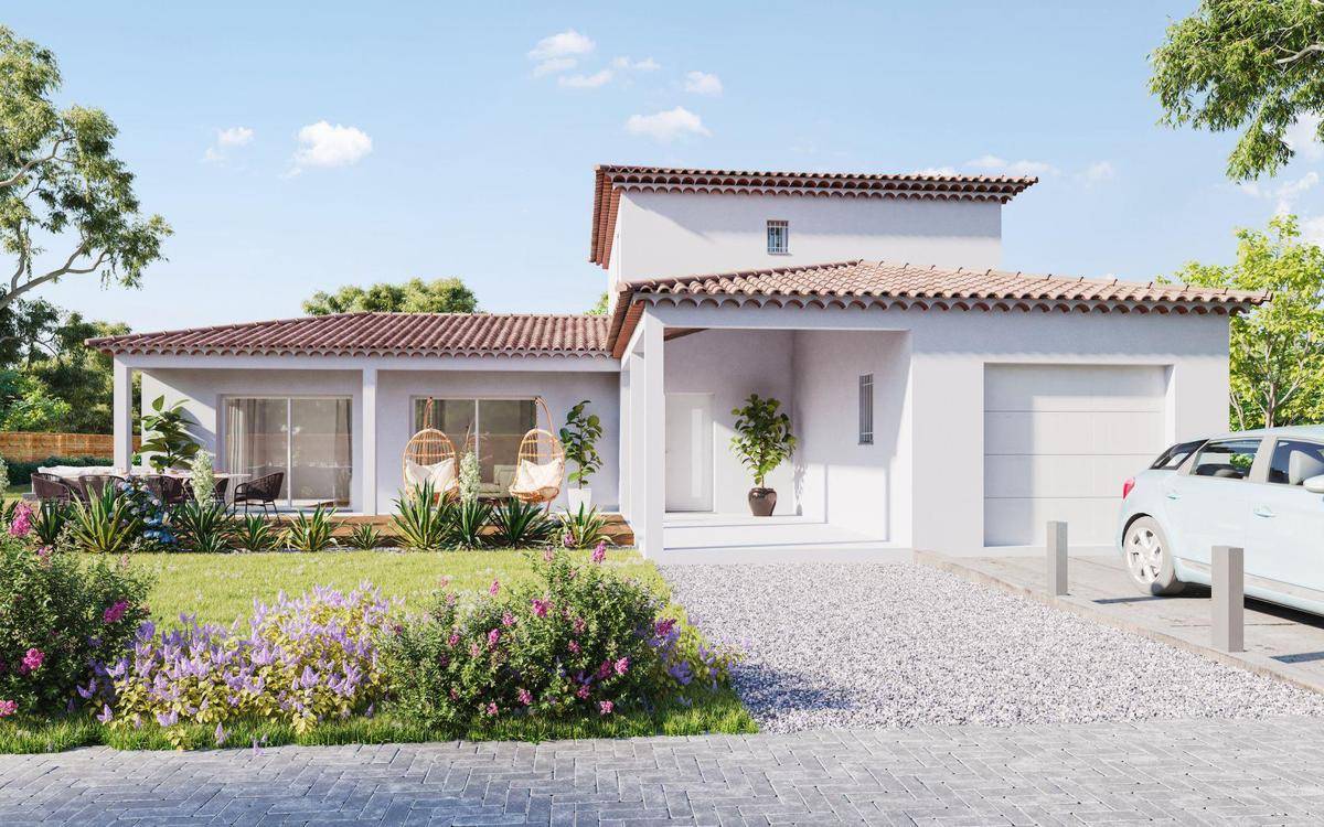 Programme terrain + maison à La Crau en Var (83) de 1518 m² à vendre au prix de 682000€ - 3
