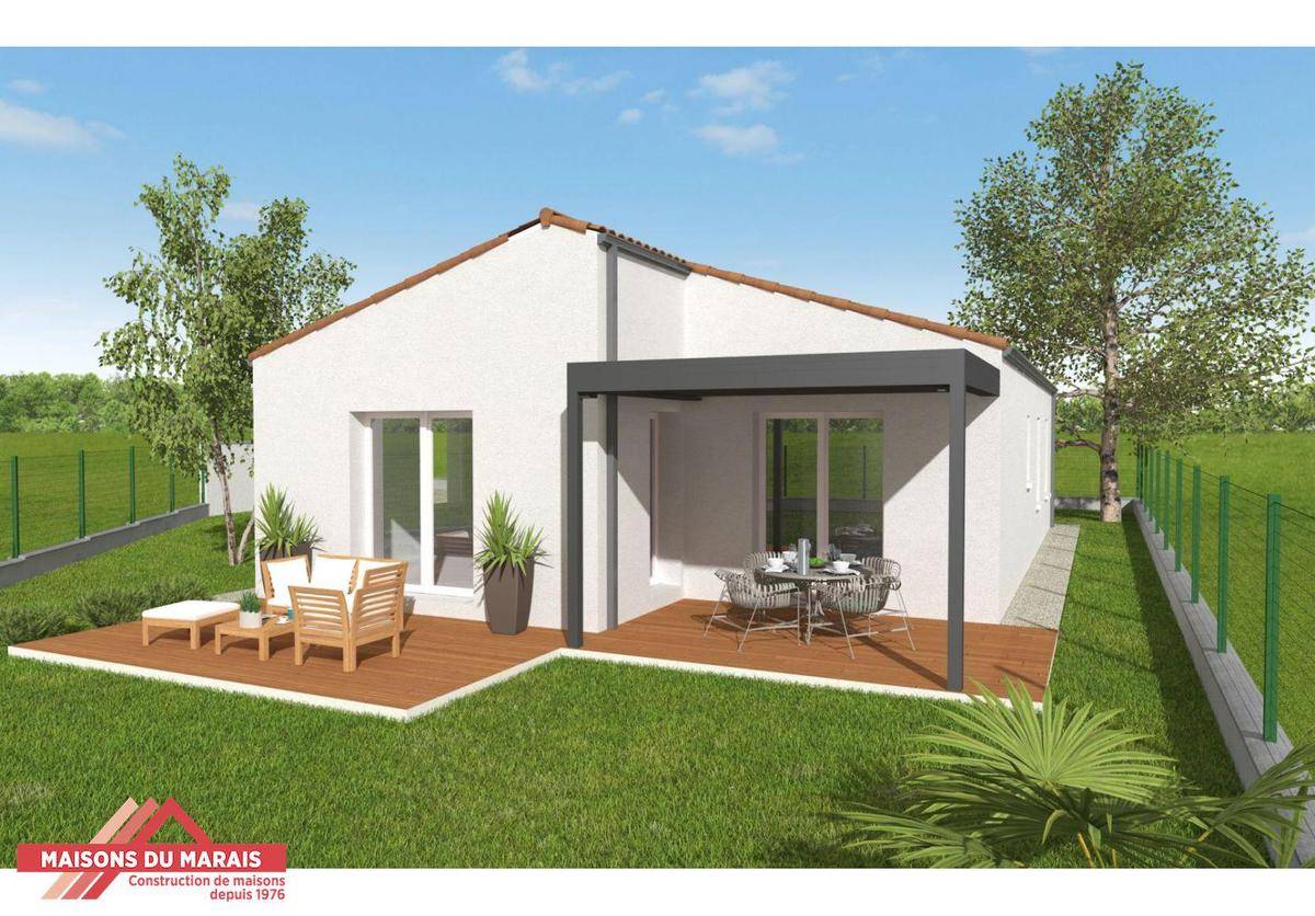 Programme terrain + maison à Coulon en Deux-Sèvres (79) de 597 m² à vendre au prix de 215576€ - 2