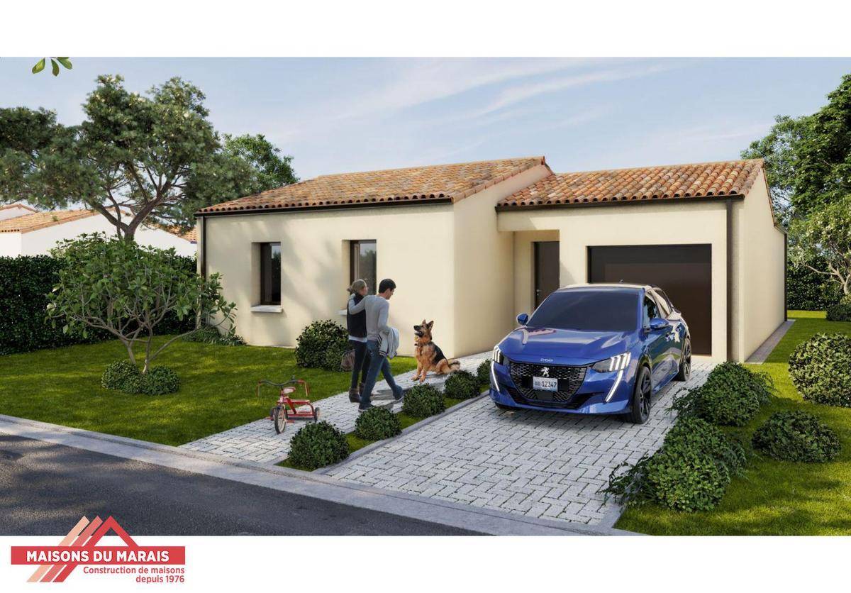 Programme terrain + maison à Saint-Jacques-de-Thouars en Deux-Sèvres (79) de 944 m² à vendre au prix de 201399€ - 1