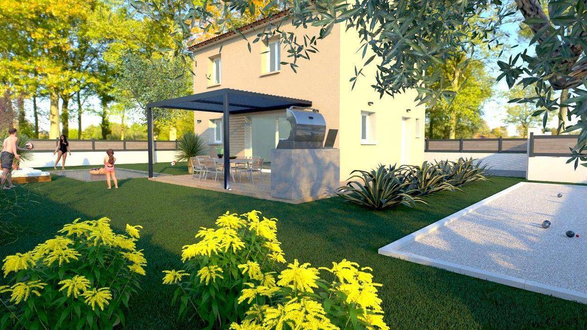 Programme terrain + maison à Les Pennes-Mirabeau en Bouches-du-Rhône (13) de 450 m² à vendre au prix de 386175€ - 1