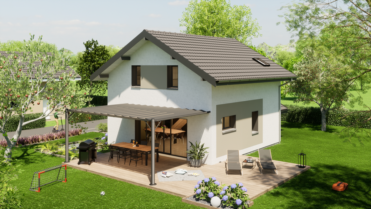 Programme terrain + maison à Clarafond-Arcine en Haute-Savoie (74) de 367 m² à vendre au prix de 438750€ - 2