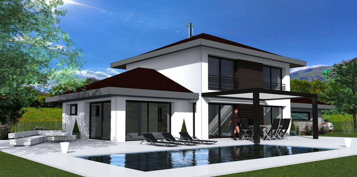 Programme terrain + maison à Lyaud en Haute-Savoie (74) de 700 m² à vendre au prix de 564000€ - 1