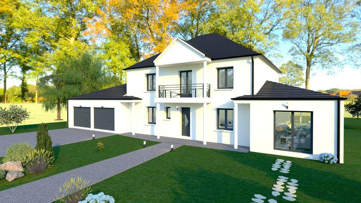 Programme terrain + maison à Attainville en Val-d'Oise (95) de 700 m² à vendre au prix de 550000€ - 1