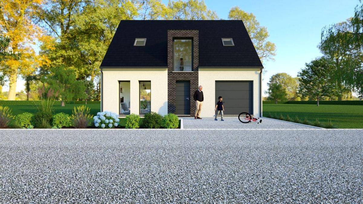 Programme terrain + maison à Maimbeville en Oise (60) de 528 m² à vendre au prix de 248500€ - 3