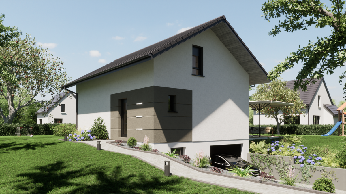 Programme terrain + maison à Alby-sur-Chéran en Haute-Savoie (74) de 331 m² à vendre au prix de 449812€ - 2