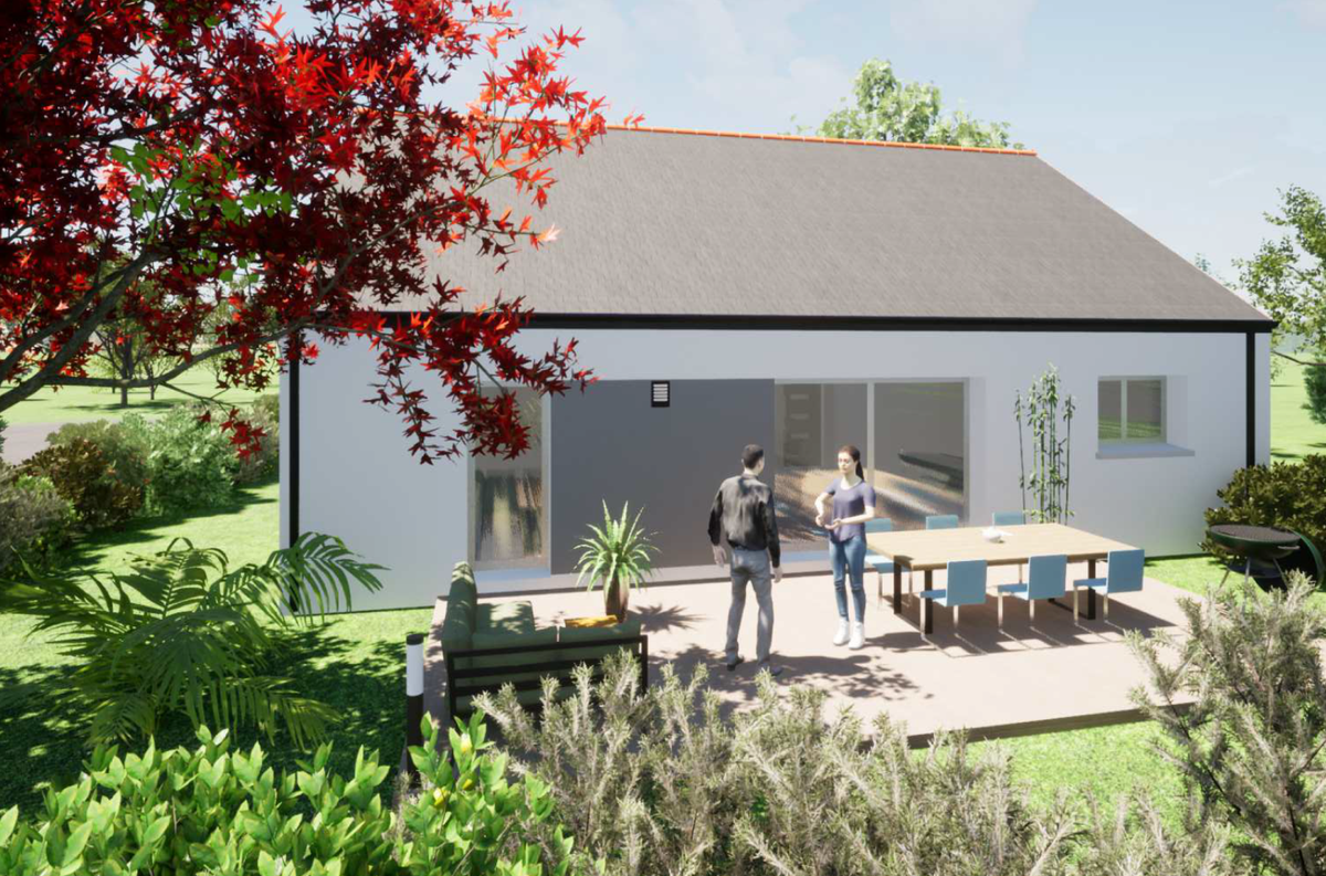 Programme terrain + maison à Rives-du-Loir-en-Anjou en Maine-et-Loire (49) de 1770 m² à vendre au prix de 294300€ - 3