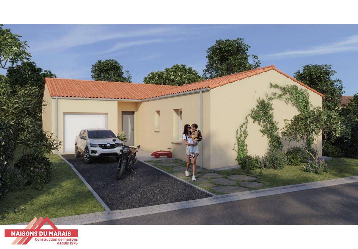 Programme terrain + maison à Saint-Jean-de-Thouars en Deux-Sèvres (79) de 934 m² à vendre au prix de 200104€ - 1