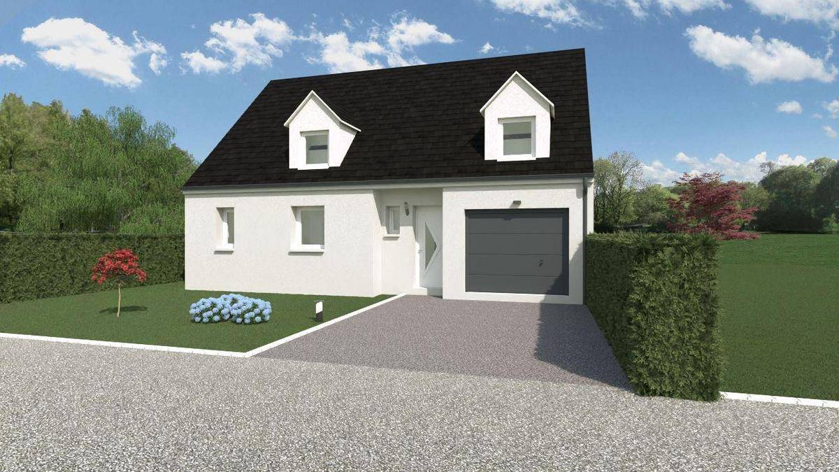 Programme terrain + maison à Flers-sur-Noye en Somme (80) de 573 m² à vendre au prix de 262500€ - 1