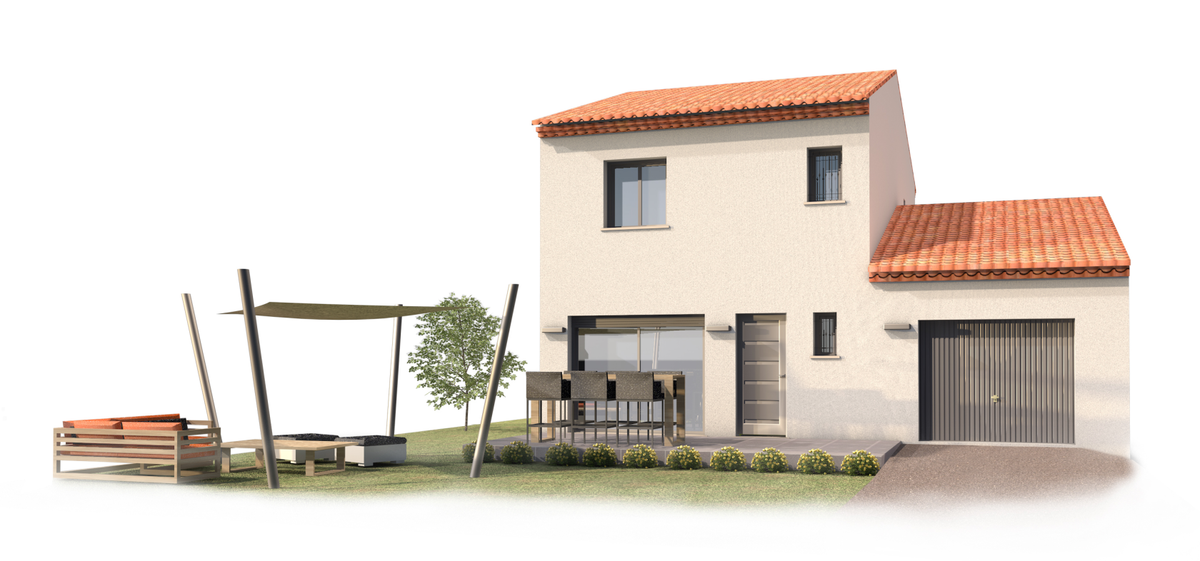 Programme terrain + maison à Rognes en Bouches-du-Rhône (13) de 314 m² à vendre au prix de 389000€ - 1