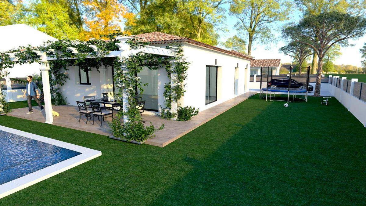 Programme terrain + maison à Pourrières en Var (83) de 507 m² à vendre au prix de 408017€ - 2