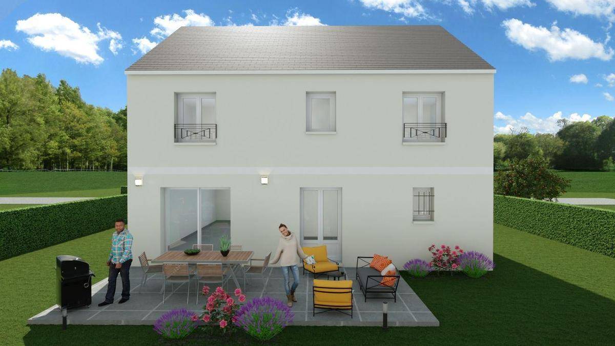 Programme terrain + maison à Wavignies en Oise (60) de 572 m² à vendre au prix de 225800€ - 2