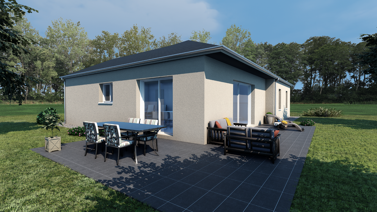 Programme terrain + maison à Colombiès en Aveyron (12) de 845 m² à vendre au prix de 213280€ - 2
