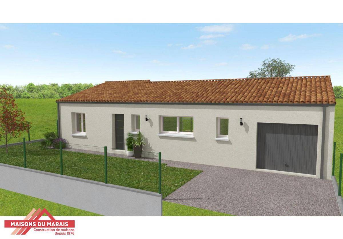 Programme terrain + maison à Nouaillé-Maupertuis en Vienne (86) de 516 m² à vendre au prix de 235440€ - 1