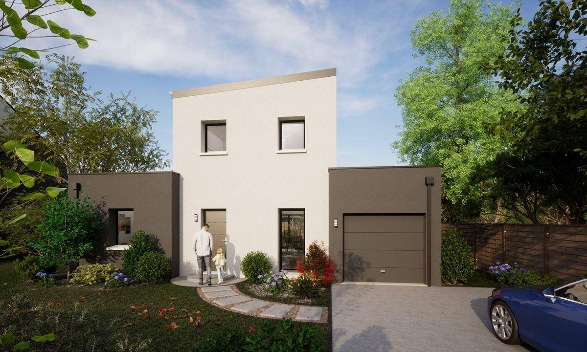 Programme terrain + maison à Sarrigné en Maine-et-Loire (49) de 1496 m² à vendre au prix de 332060€ - 1