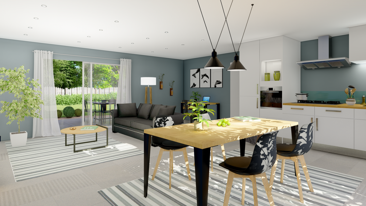 Programme terrain + maison à Saint-Côme-d'Olt en Aveyron (12) de 885 m² à vendre au prix de 223900€ - 4